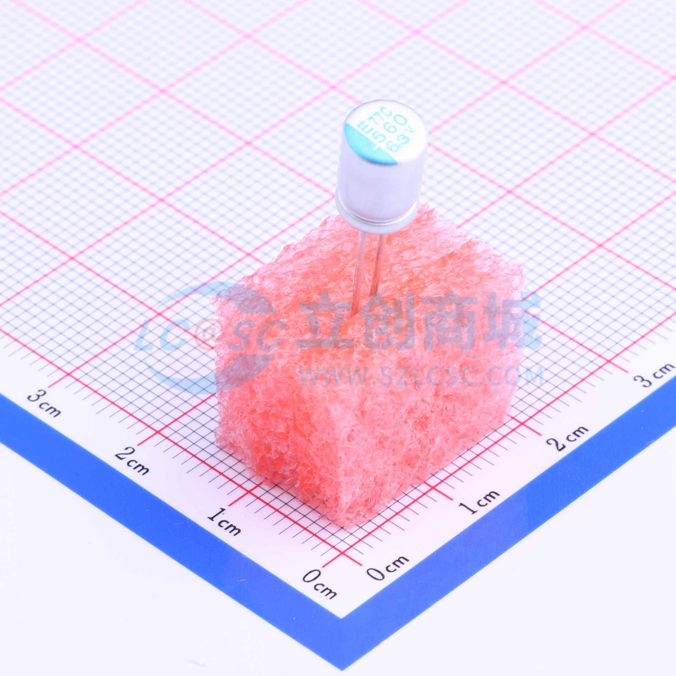 点击查看大图 APSE6R3ELL561MF08S实物图