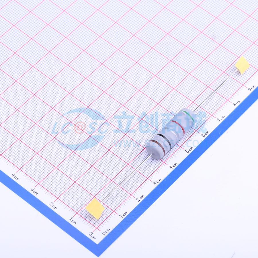 点击查看大图 NKNP5W-0.1Ω±2% T实物图