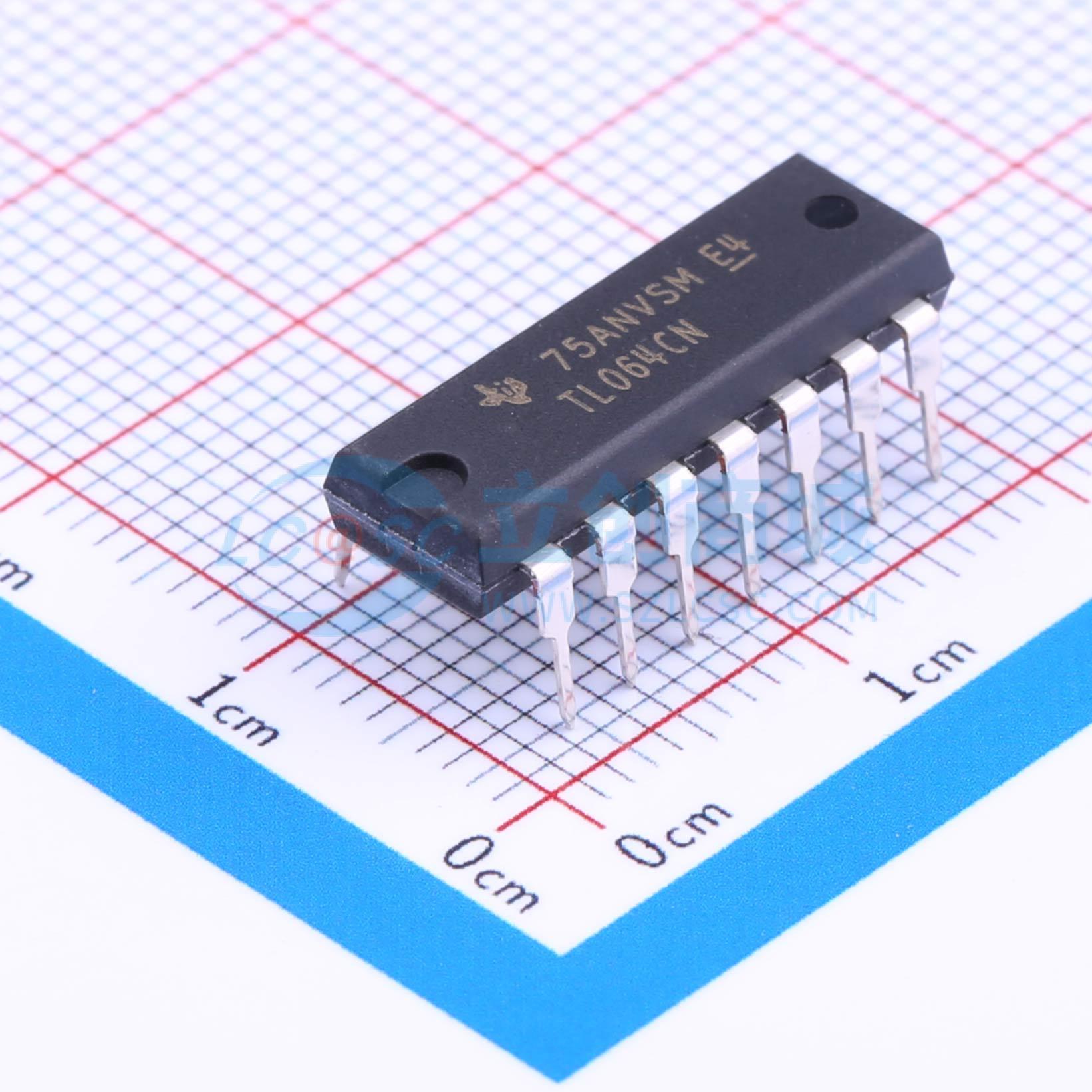 点击查看大图 TL064CN实物图