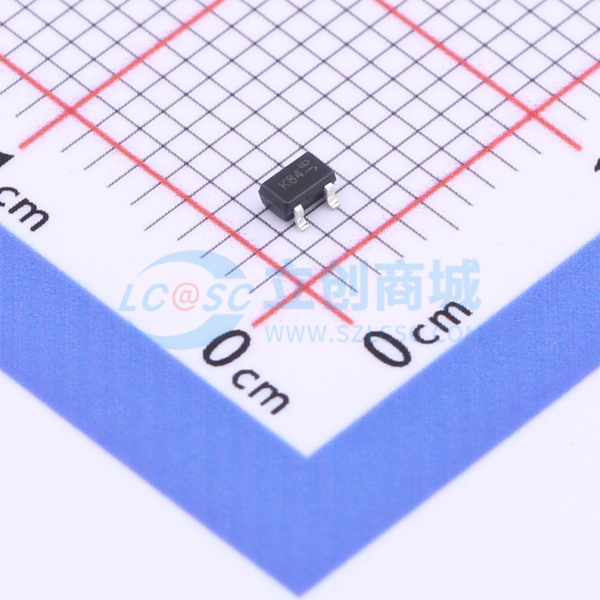 点击查看大图 BSS84WQ-7-F实物图