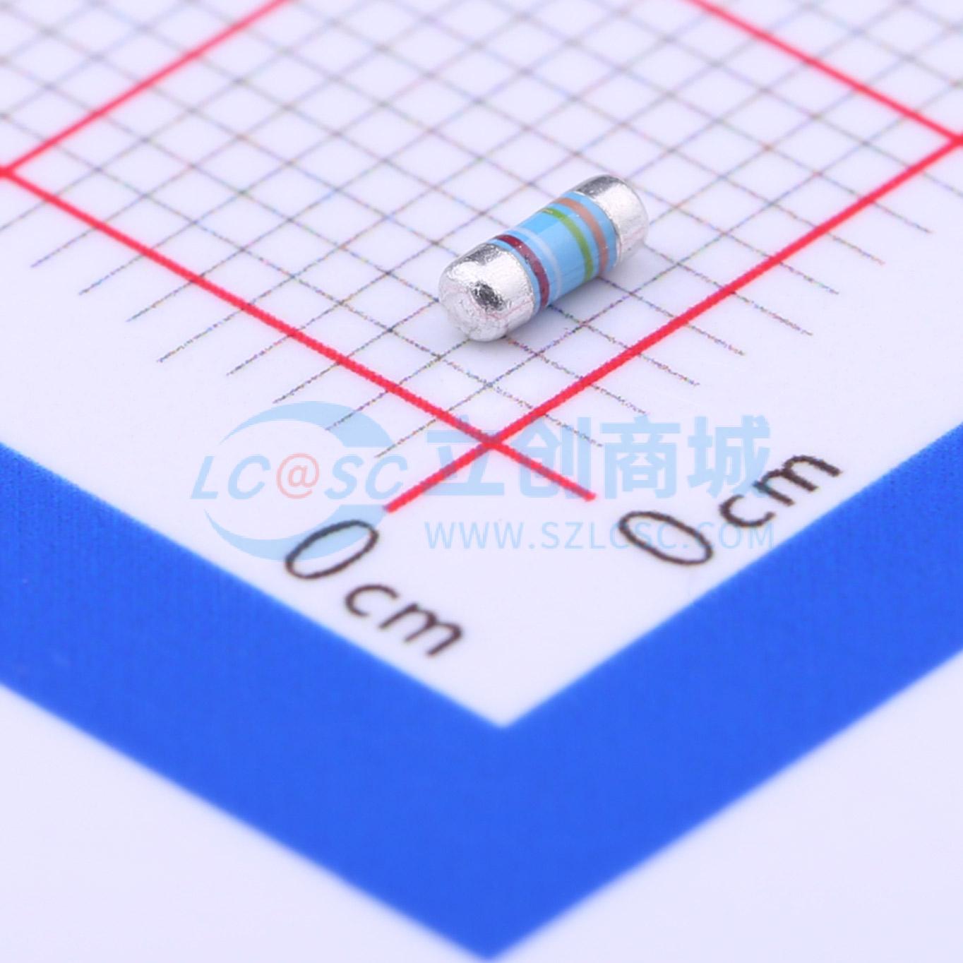 点击查看大图 MELF-MFR02041/4WS294KΩFT50实物图