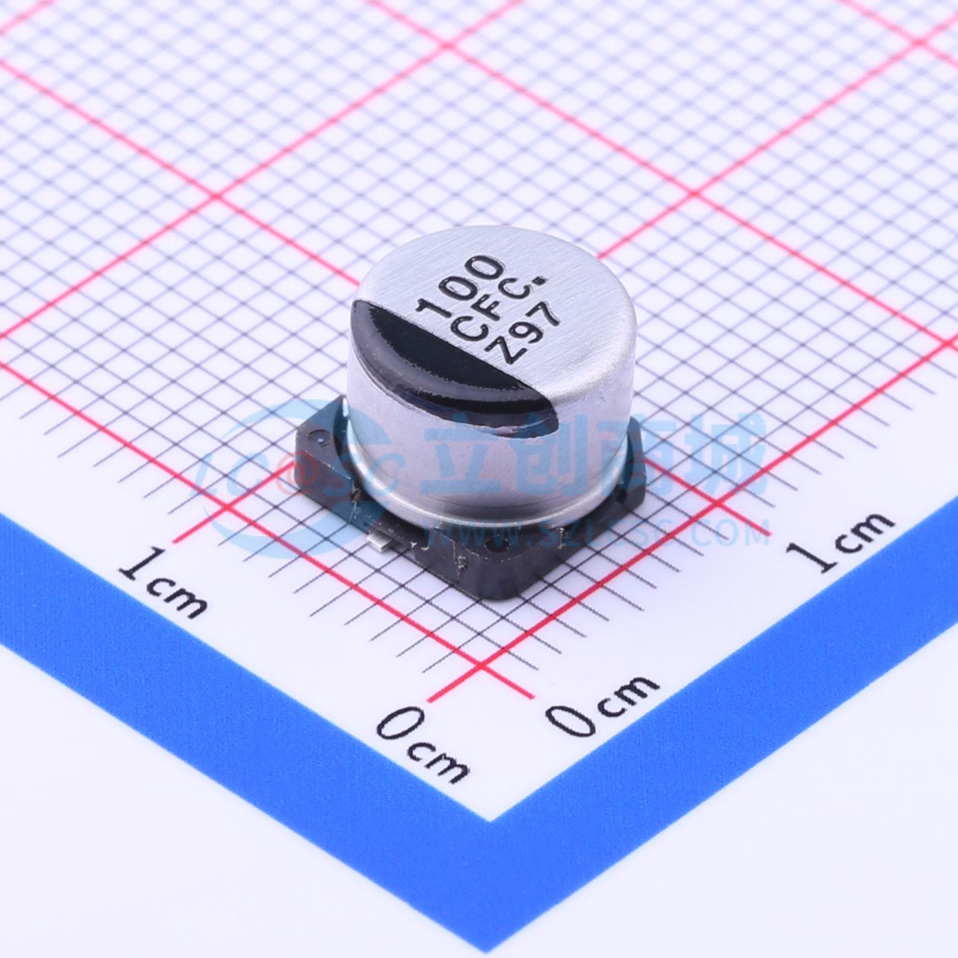 点击查看大图 EEEFC1C101AP实物图