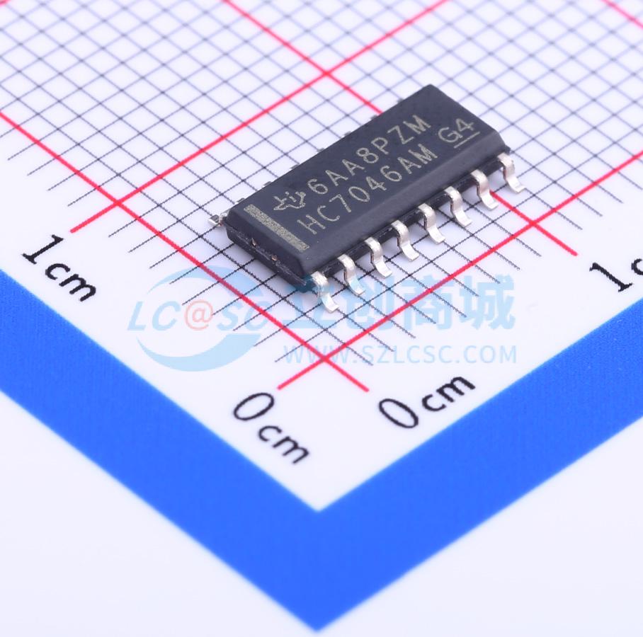 点击查看大图 CD74HC7046AM实物图