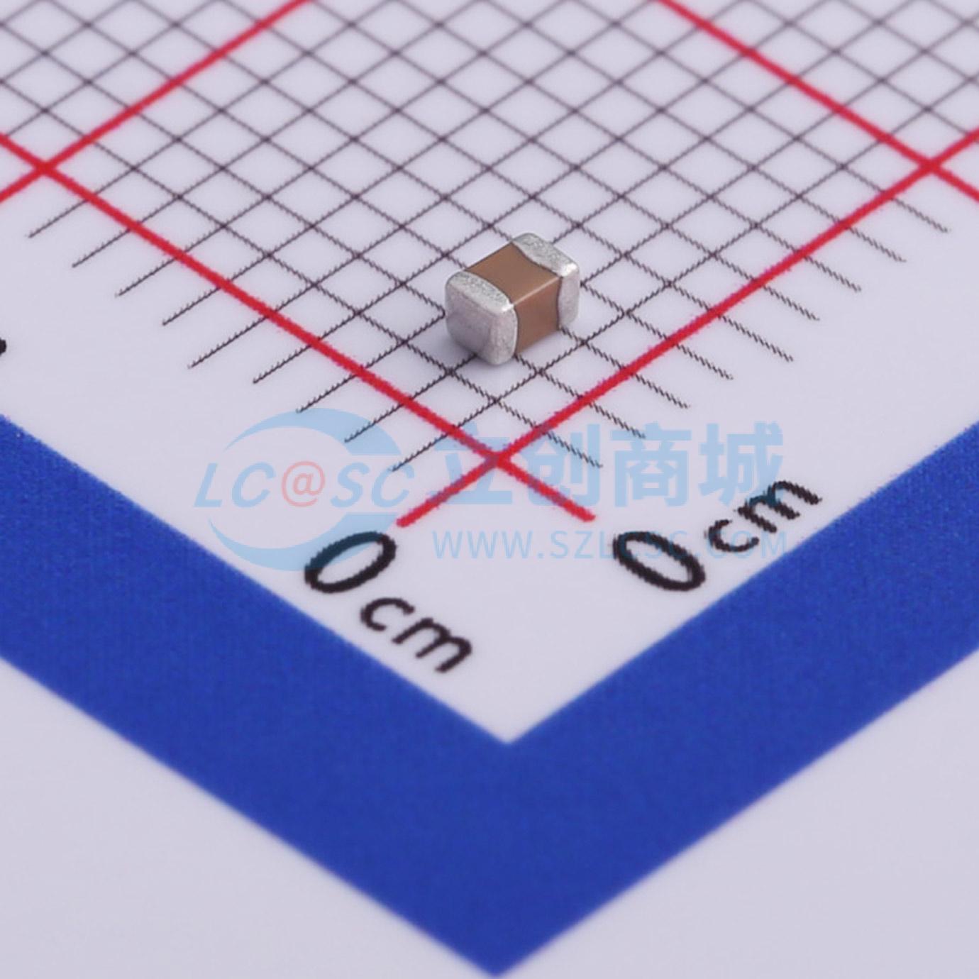 C0805F104K5RACAUTO实物图