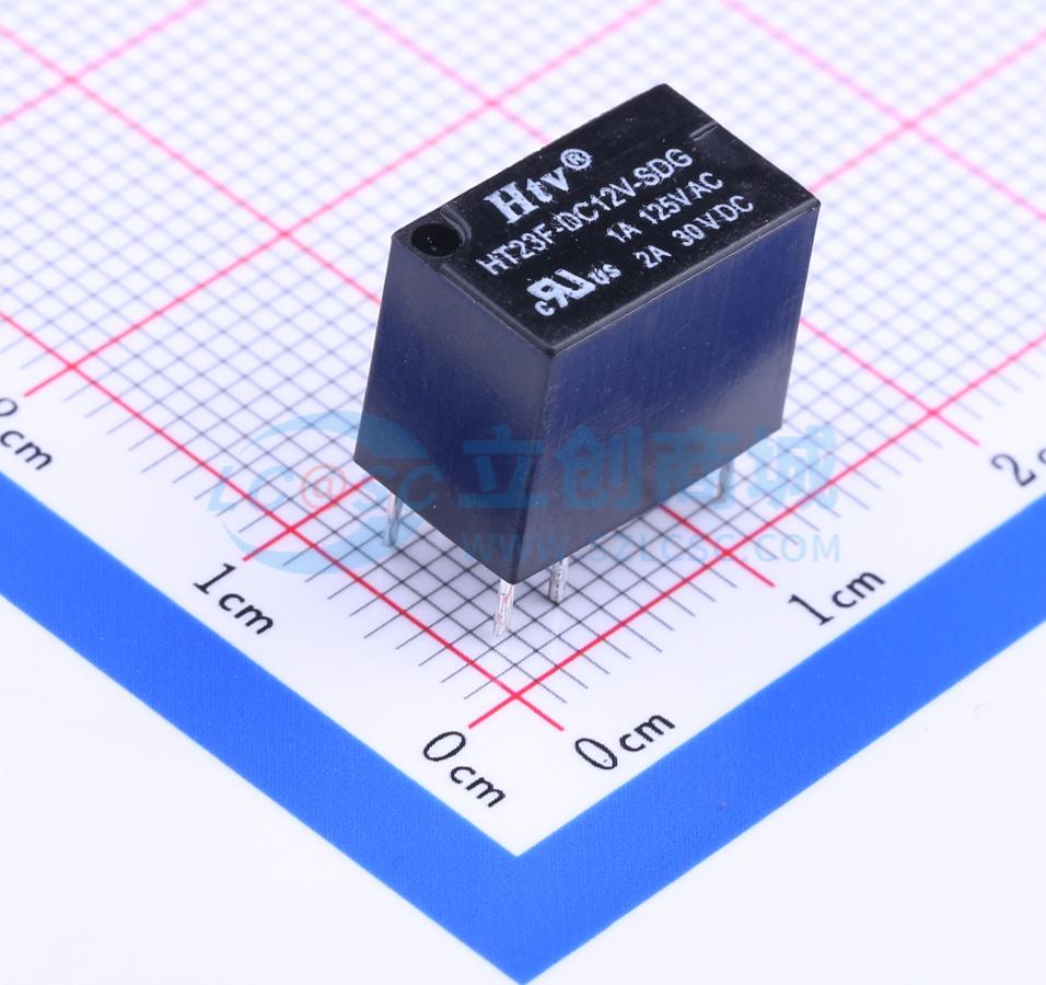 点击查看大图 HT23F-DC12V-SDG实物图