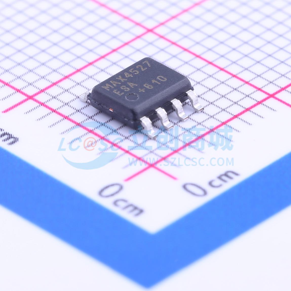 MAX4527ESA+实物图
