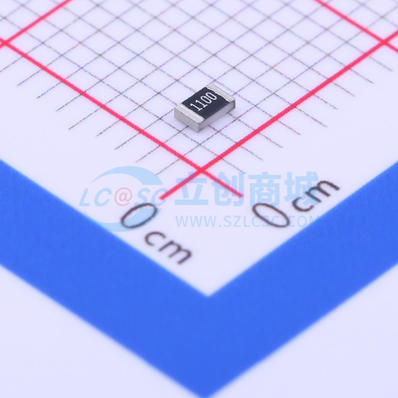 点击查看大图 AECR0805F110RK9实物图