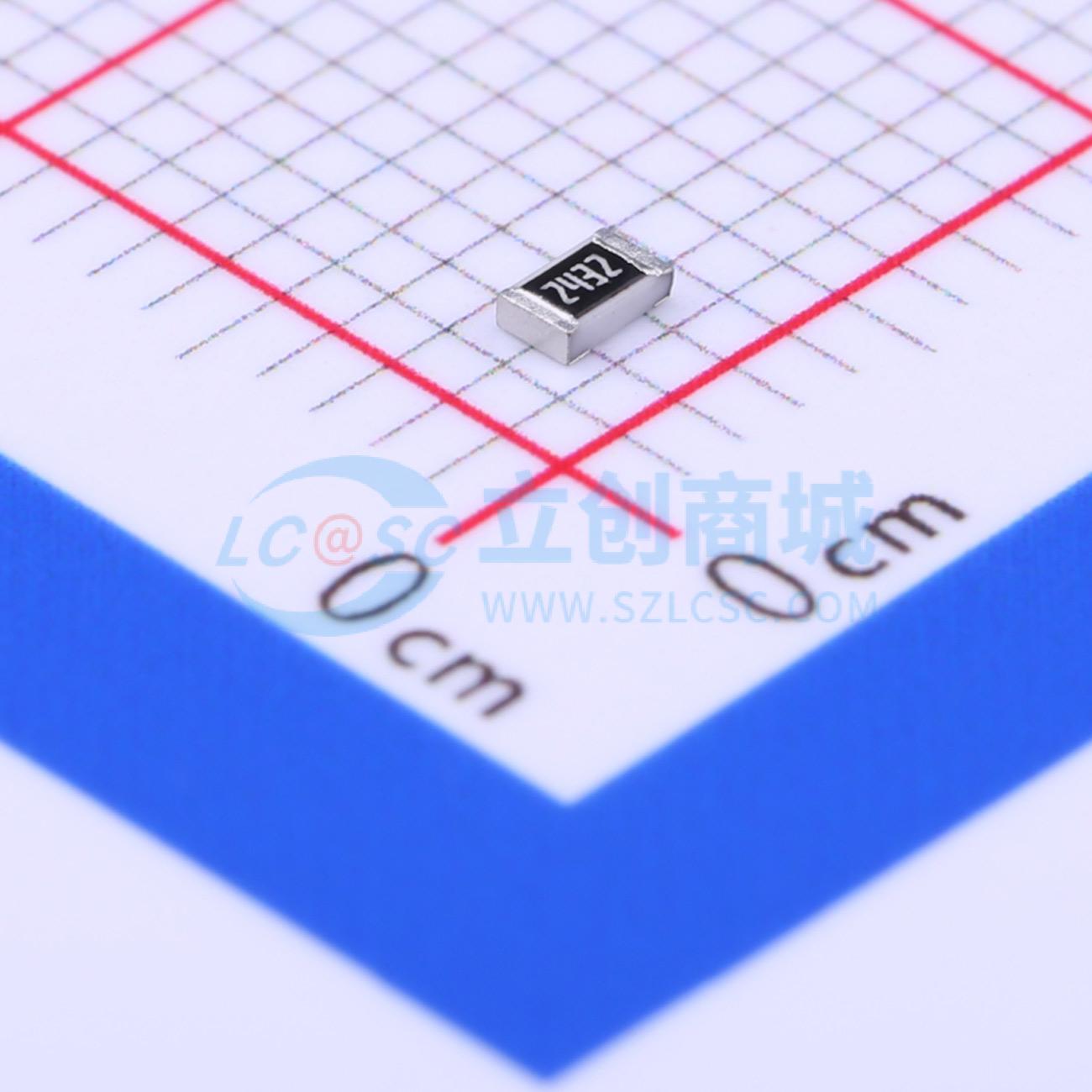 点击查看大图 CR0805-FX-2432ELF实物图