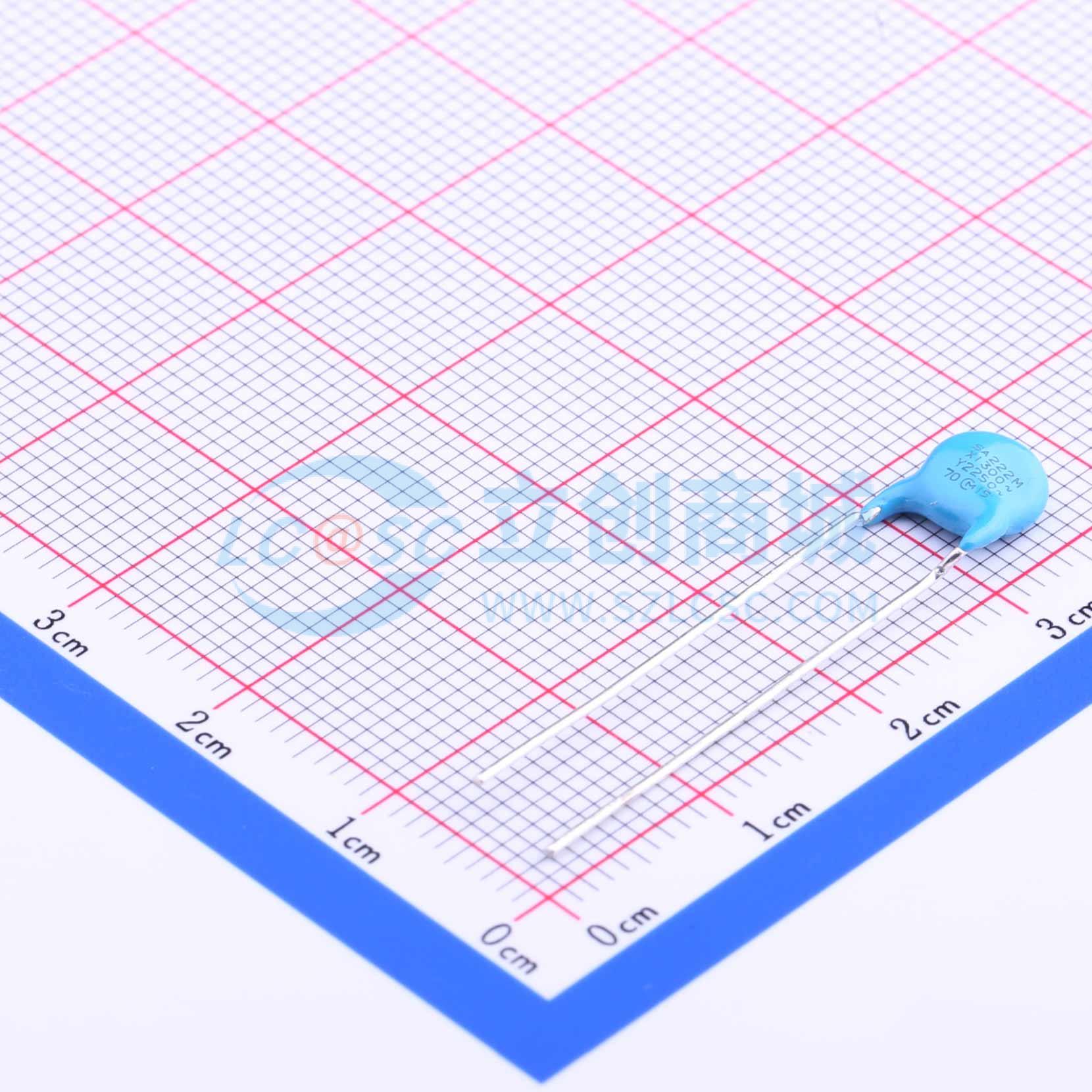 DE2E3SA222MA2BT01F实物图