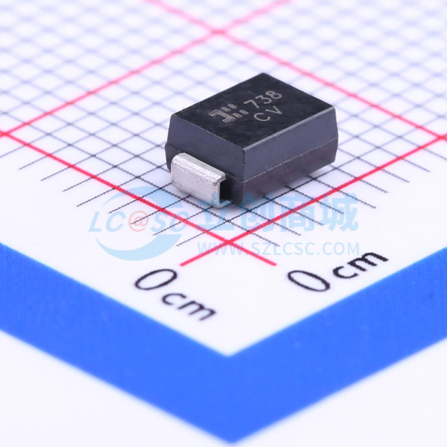 点击查看大图 SMBJ45CA-13-F实物图