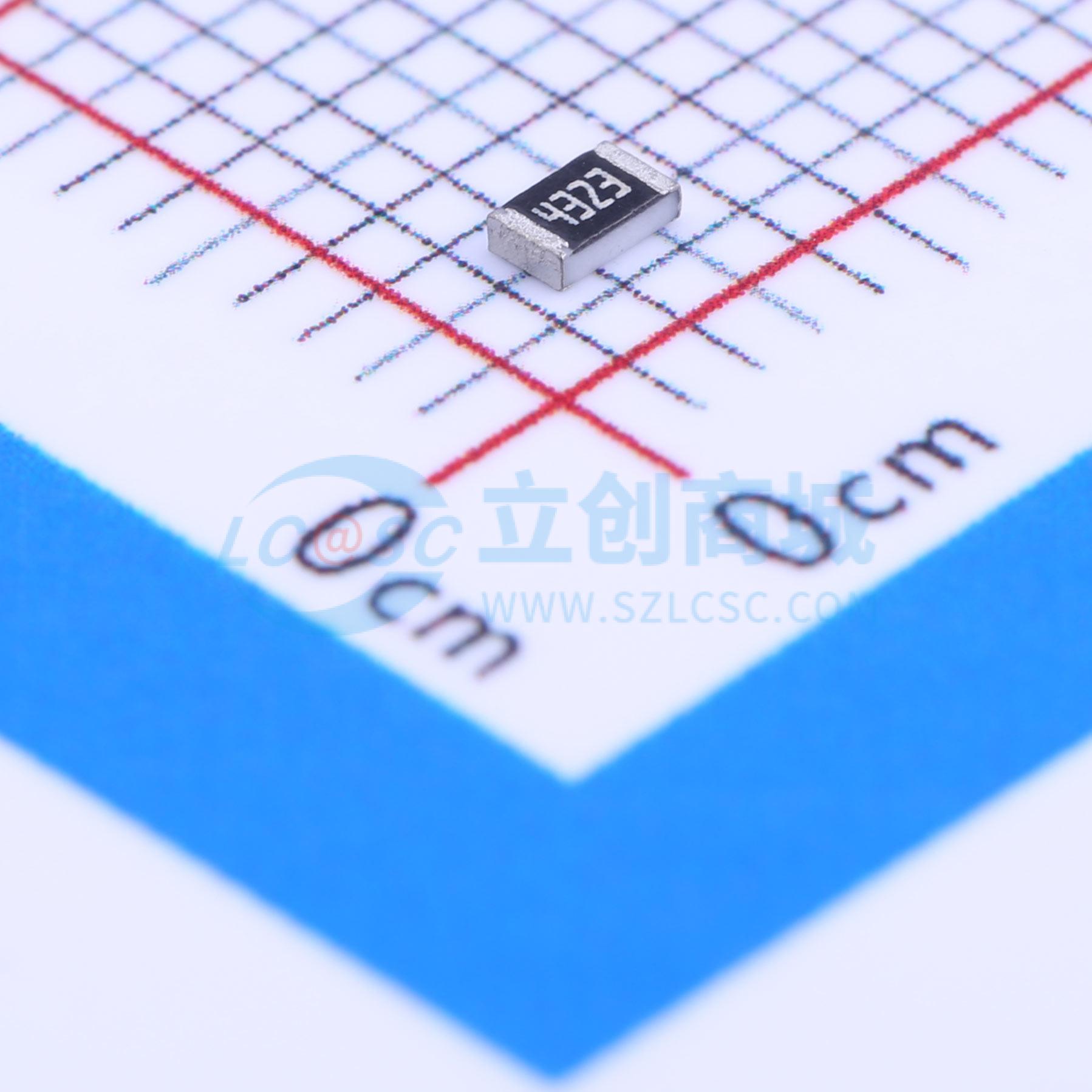 点击查看大图 RC0805FR-07432KL实物图