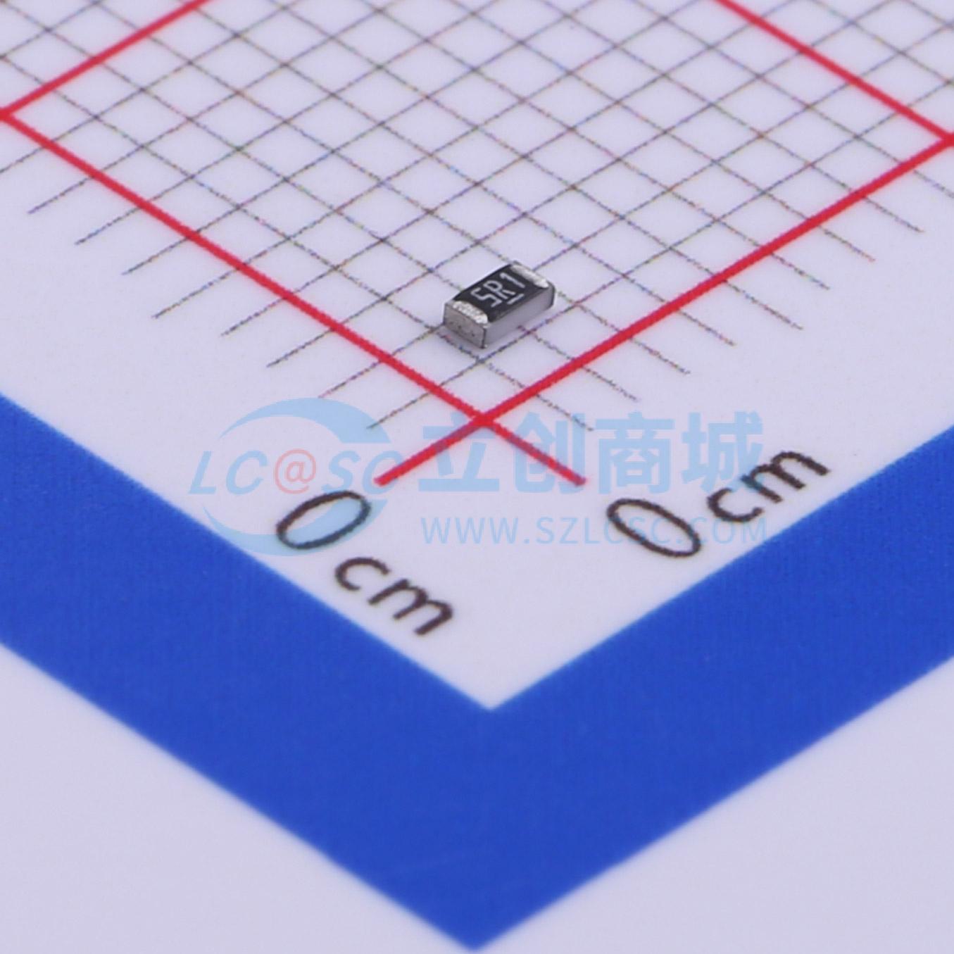点击查看大图 RT0603FRE075R1L实物图