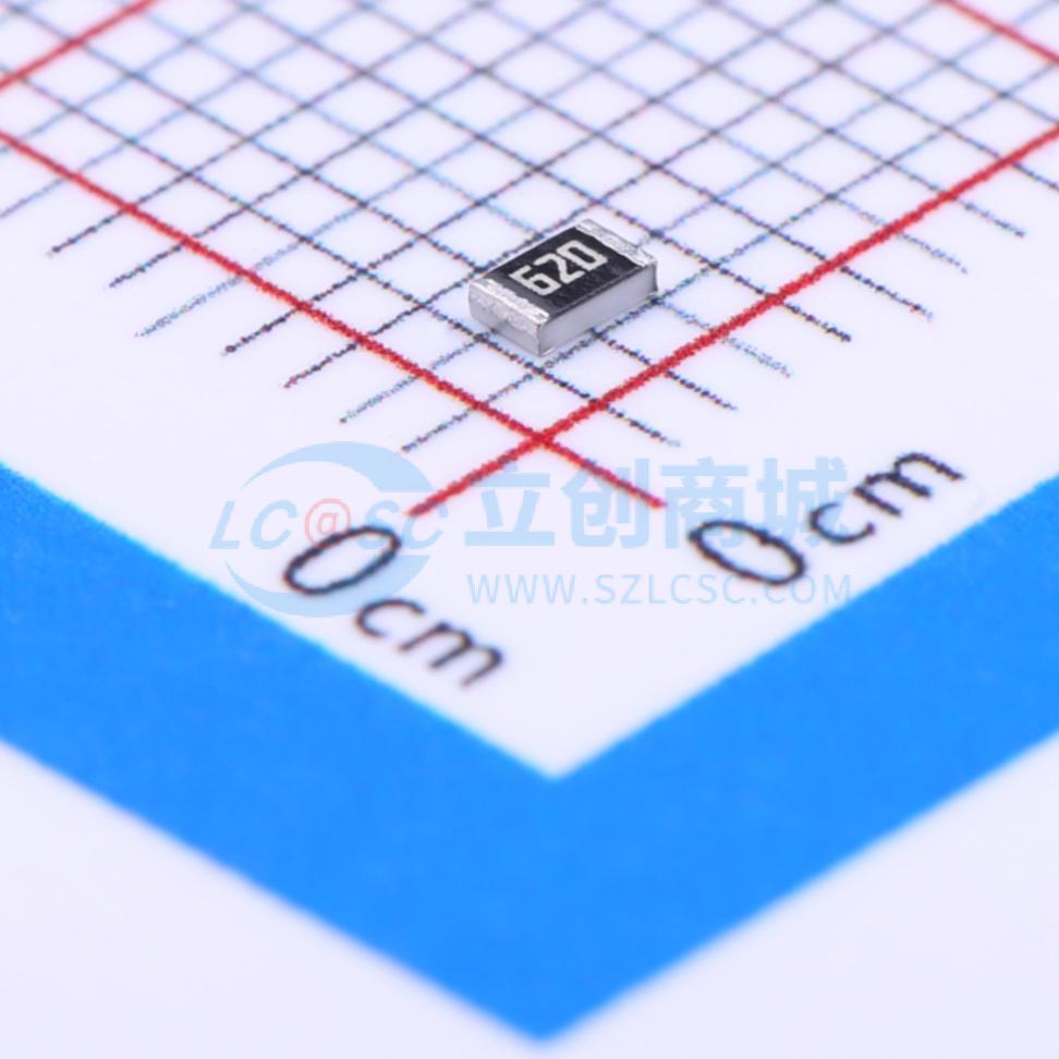 点击查看大图 RC0805JR-0762RL实物图