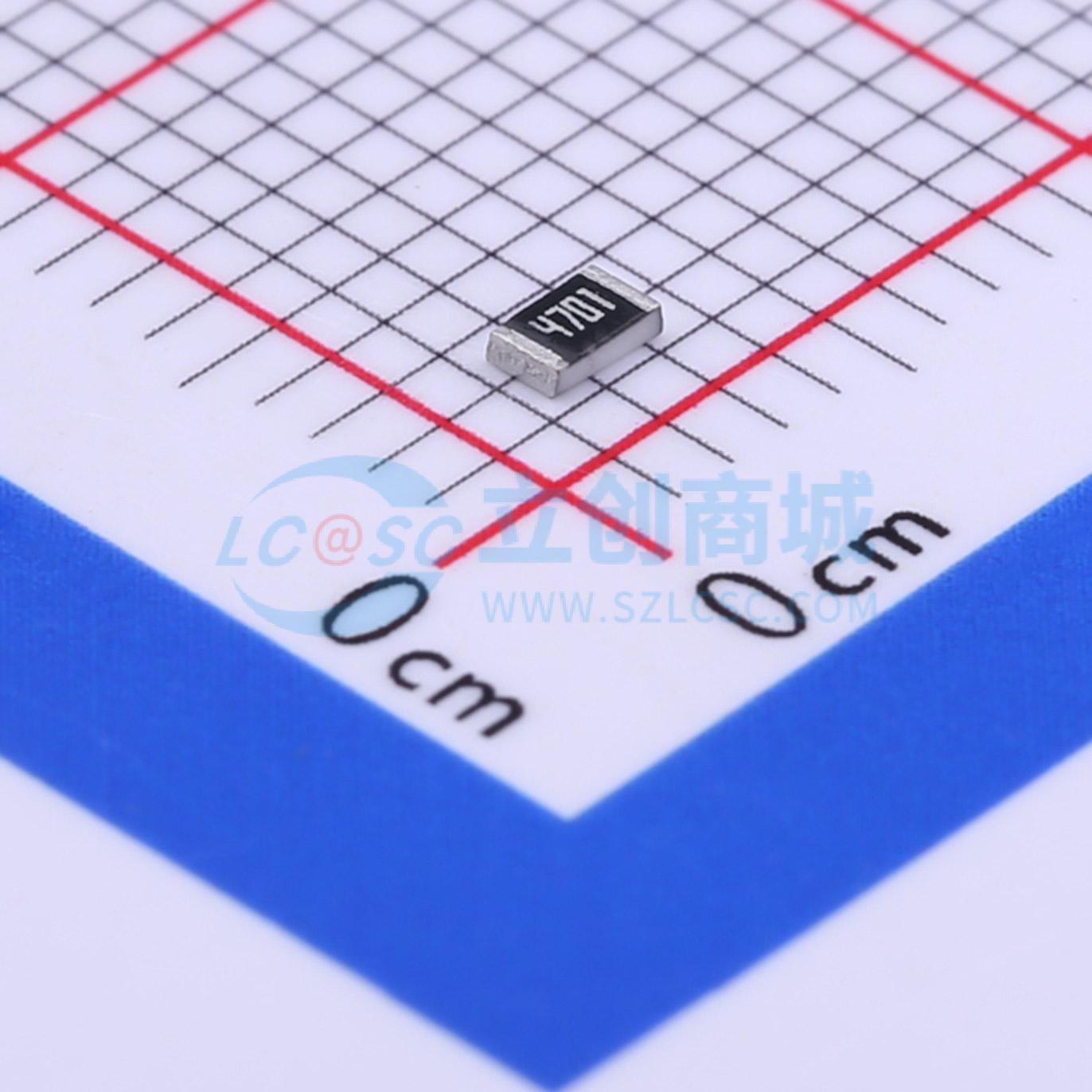 RC0805DR-074K7L实物图