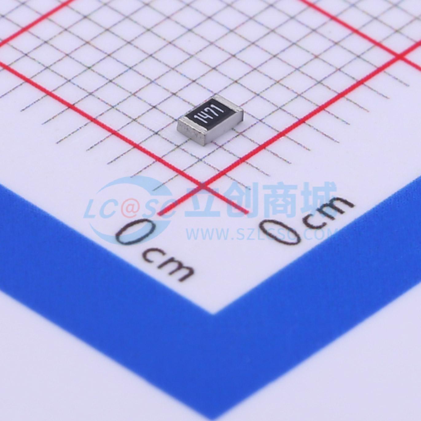 点击查看大图 TR0805D1K47P0525实物图