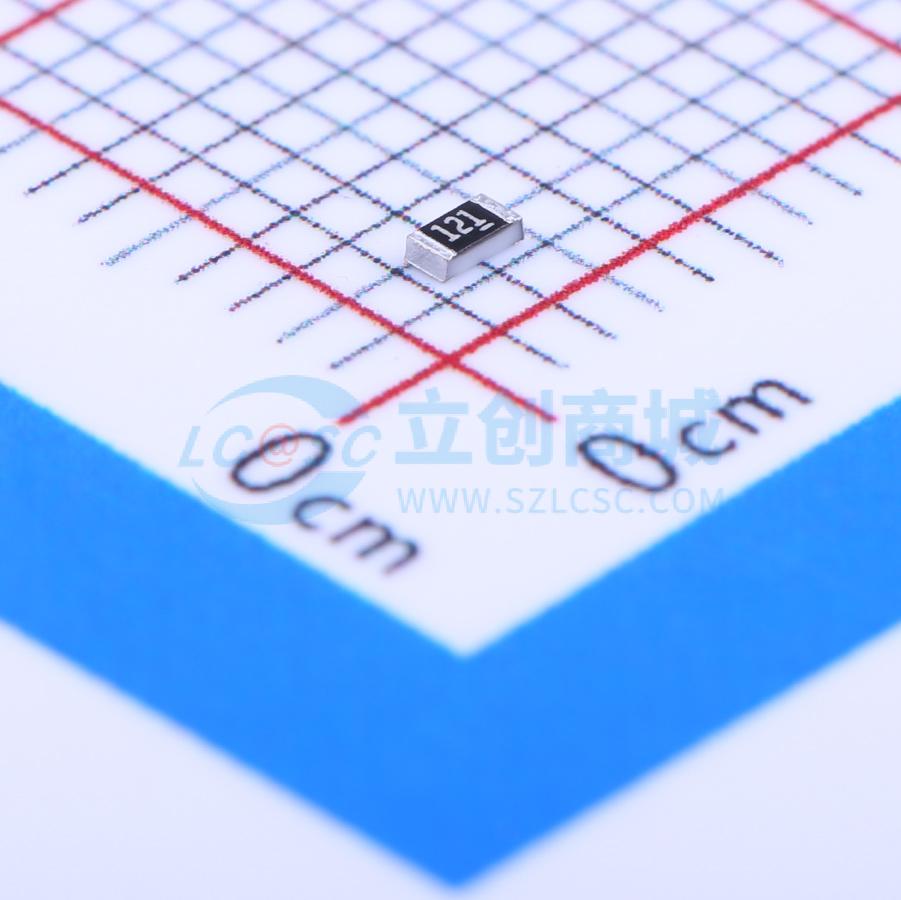 点击查看大图 RMCF0603FT120R实物图