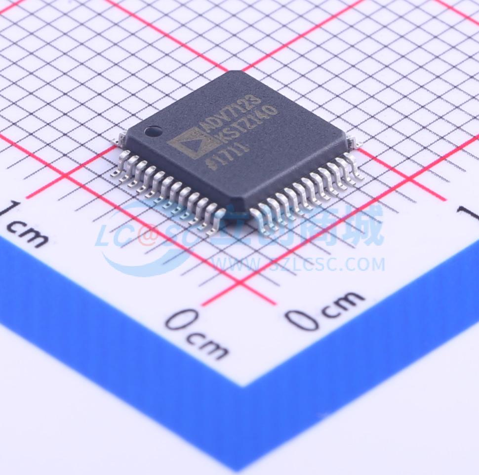 点击查看大图 ADV7123KSTZ140-RL实物图