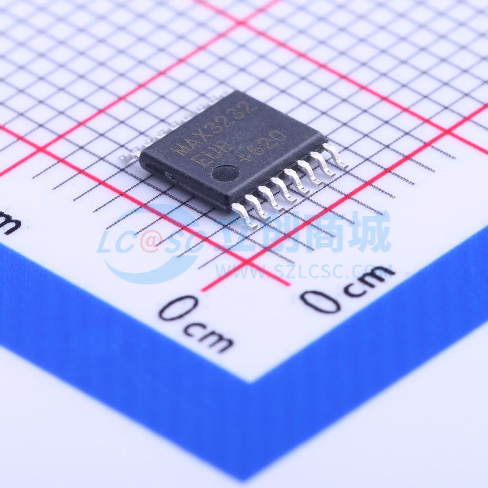 点击查看大图 MAX3232EUE+实物图