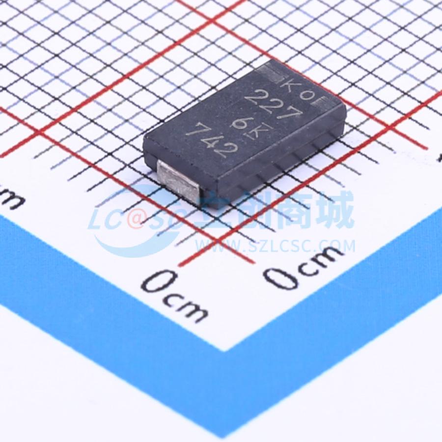 点击查看大图 T520V227M006ATE012实物图