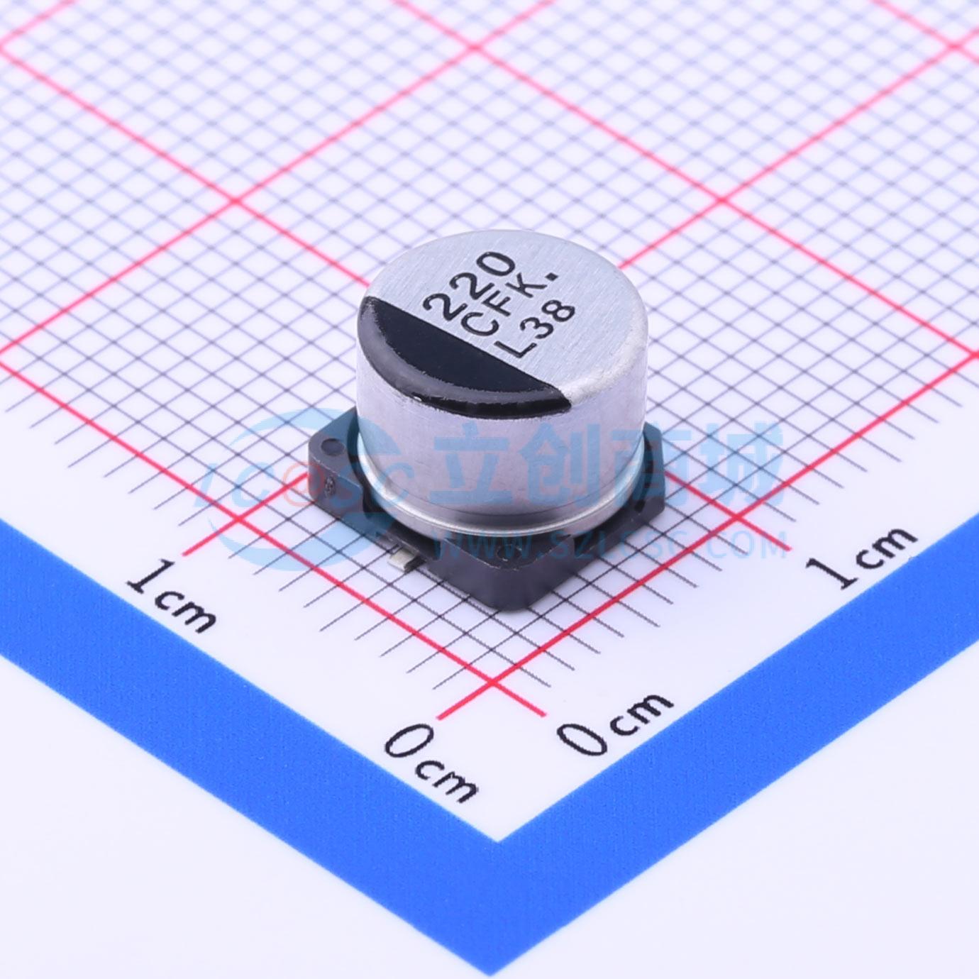 点击查看大图 EEEFK1C221P实物图