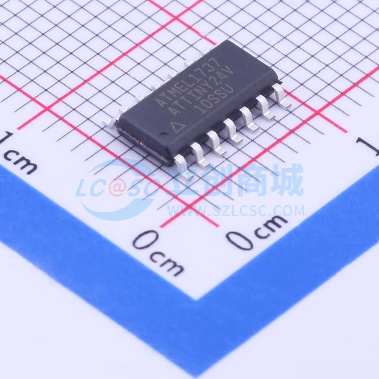 点击查看大图 ATTINY24V-10SSU实物图