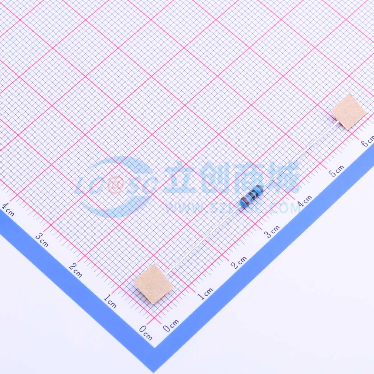 点击查看大图 MFR-25FTE52-180R实物图