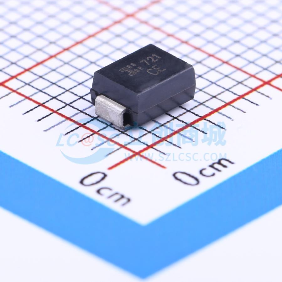 点击查看大图 SMBJ26CA-13-F实物图