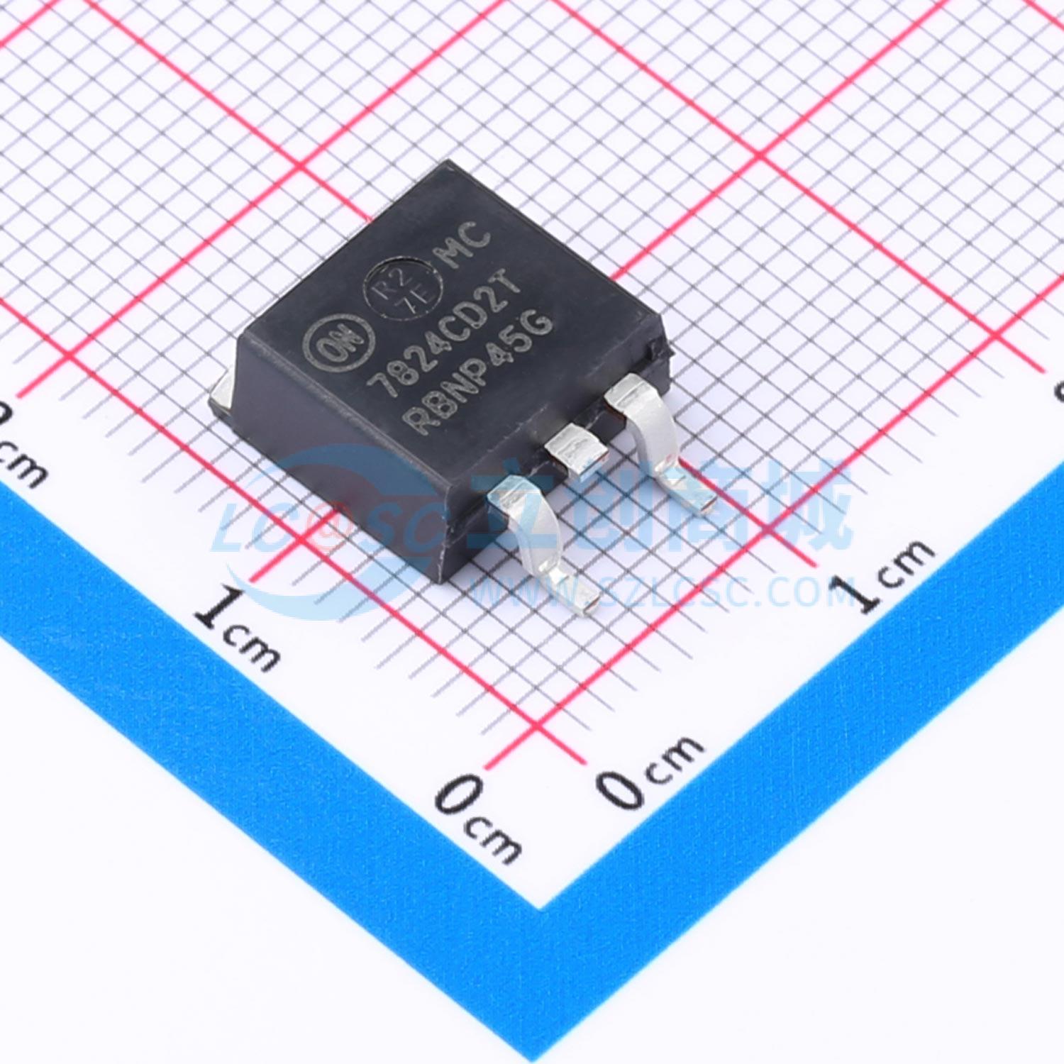 点击查看大图 MC7824CD2TG实物图