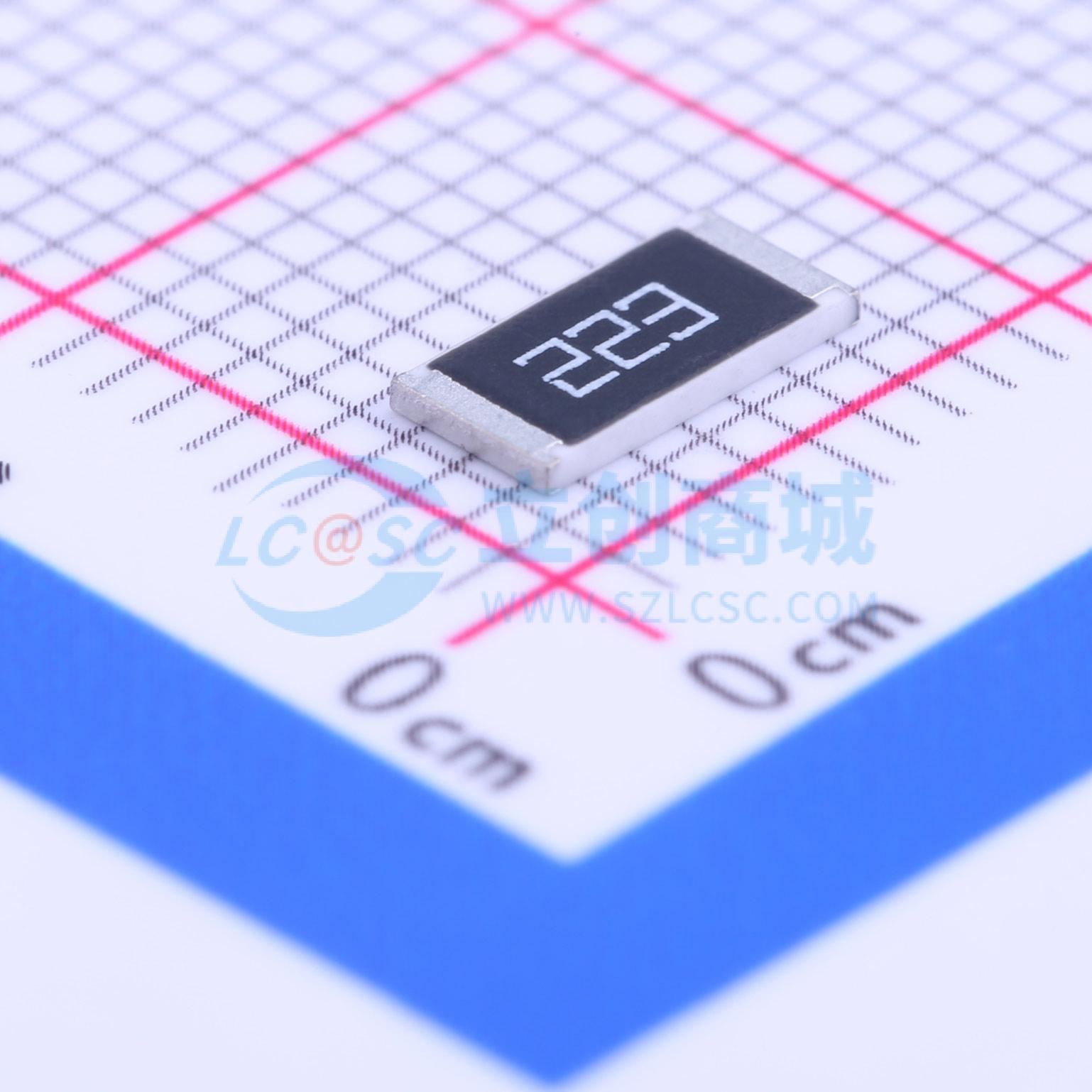 点击查看大图 CR2512J22K0E04Z实物图