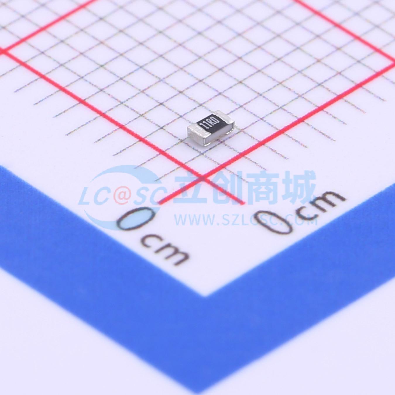 点击查看大图 HPCR0603F11R0K9实物图