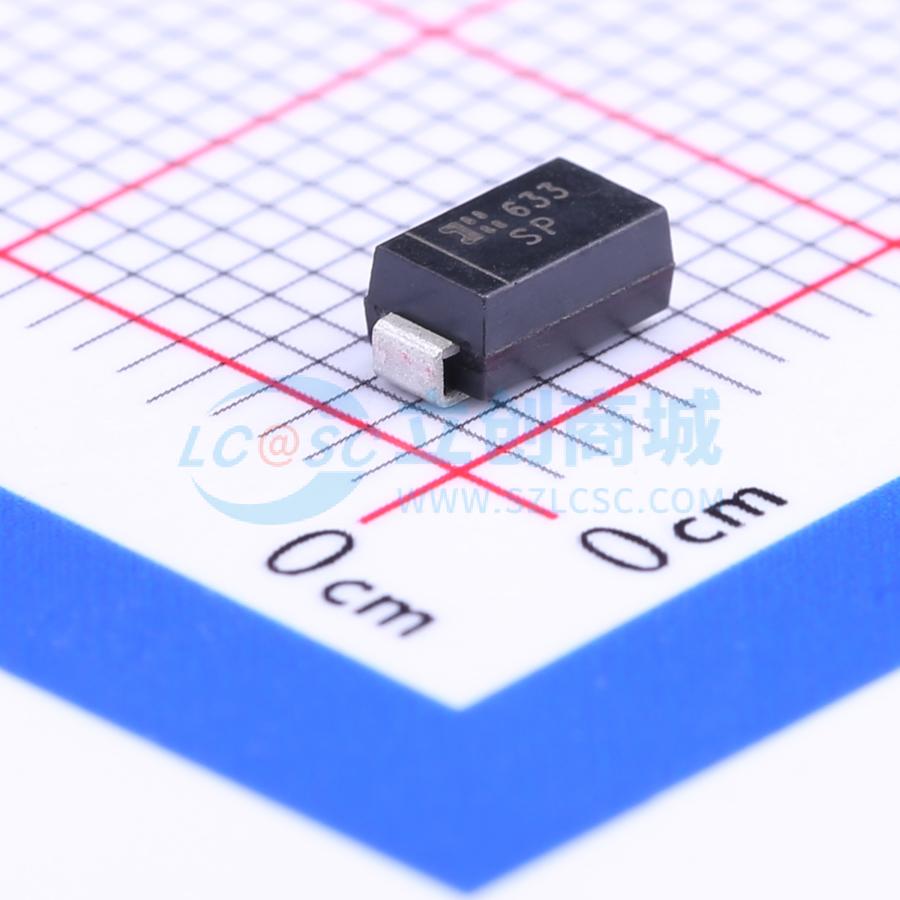 点击查看大图 SMAJ160A-13-F实物图