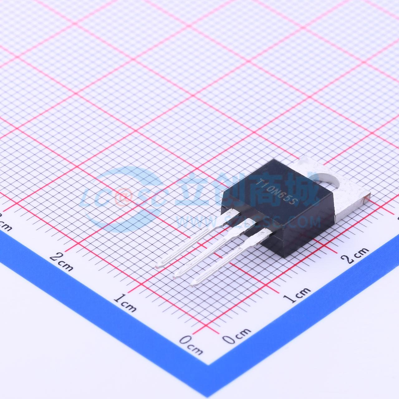 点击查看大图 AT10N65S实物图