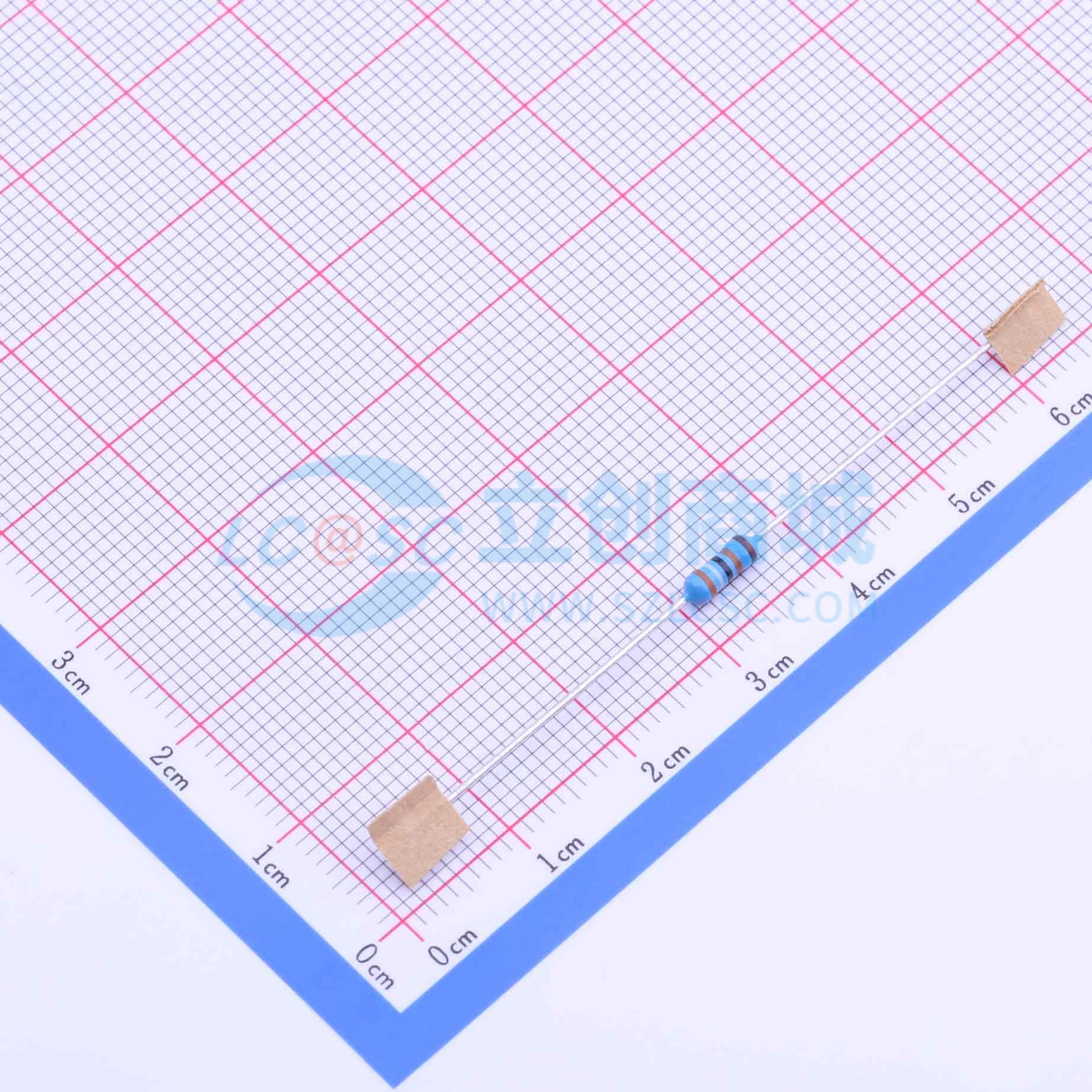 点击查看大图 MFR-25FTE52-390K实物图