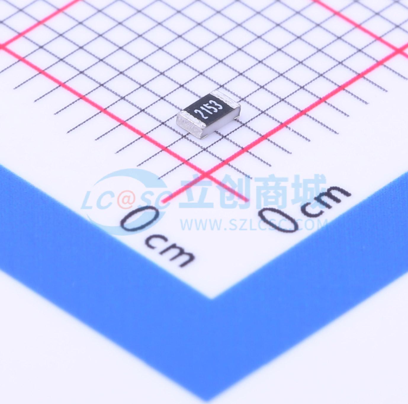 点击查看大图 0805W8F2153T5E实物图