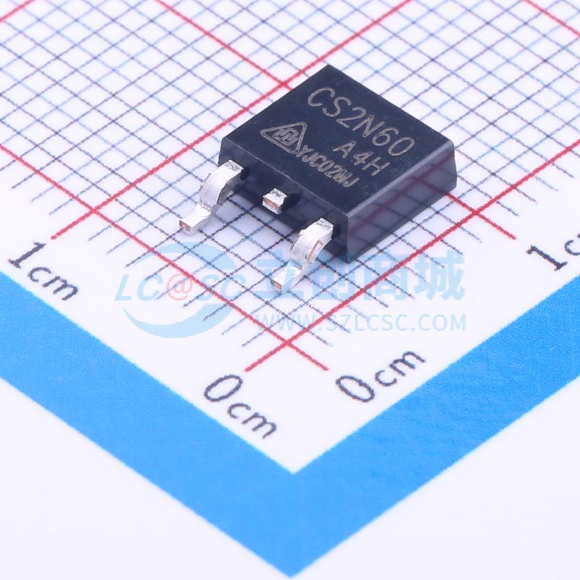 点击查看大图 CS2N60A4H实物图
