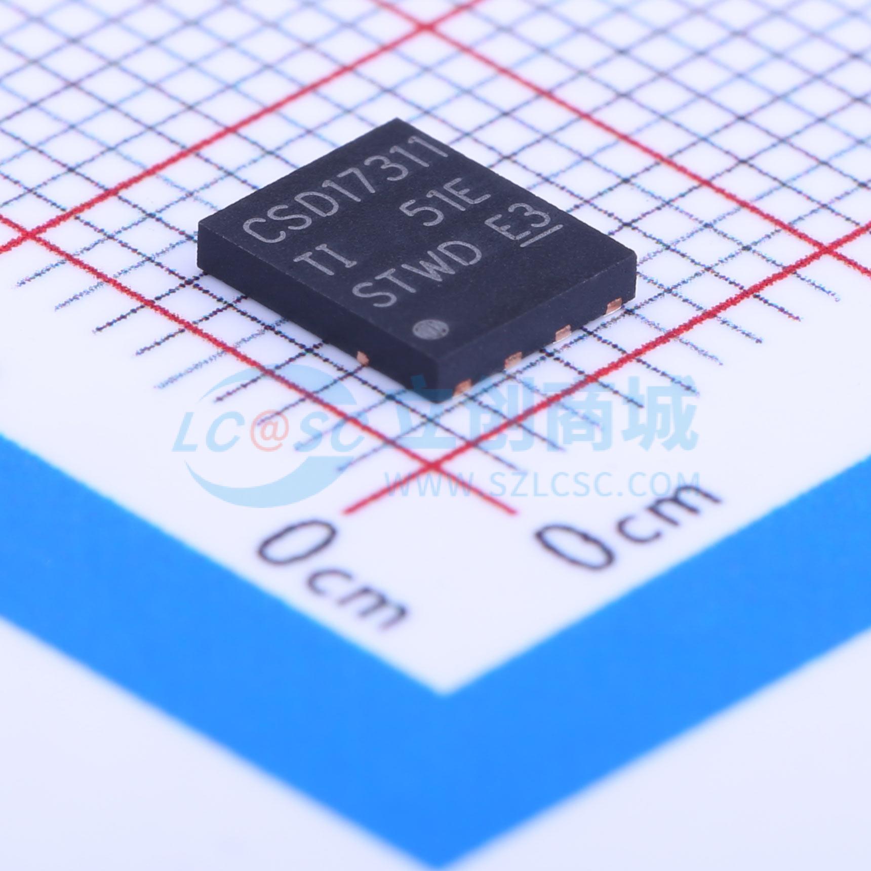 点击查看大图 CSD17311Q5实物图