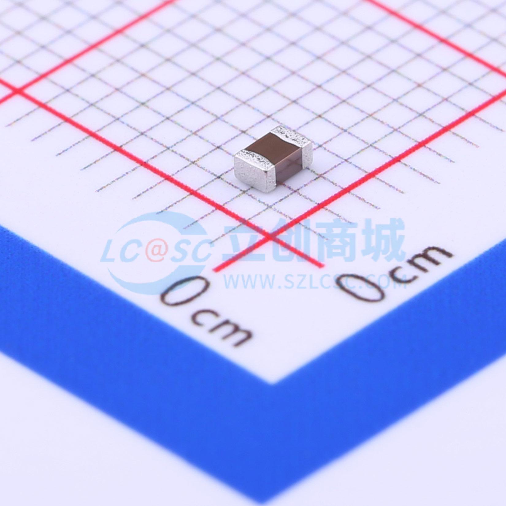 点击查看大图 C2012X5R1C106KT0J0E实物图