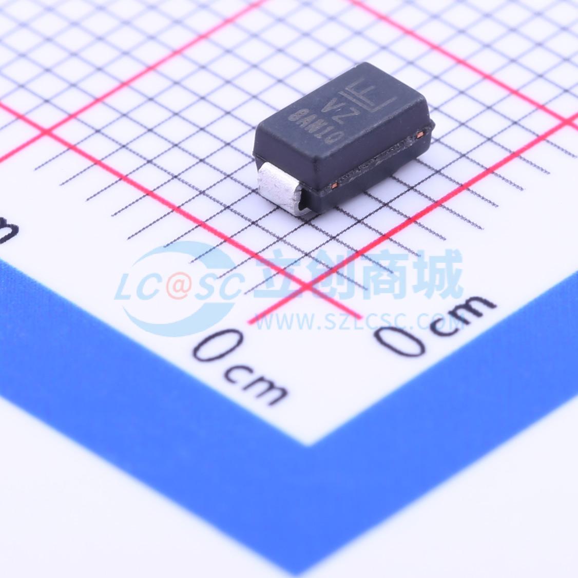 点击查看大图 SMAJ250CA实物图