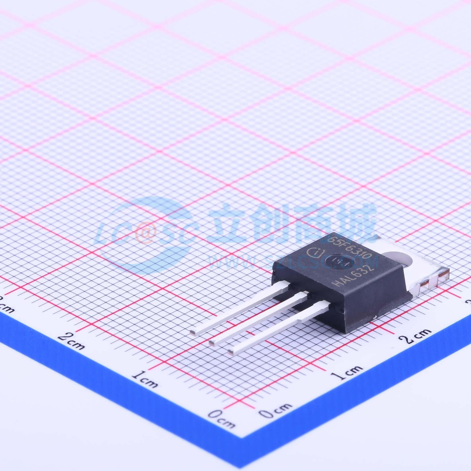 IPP65R310CFD实物图