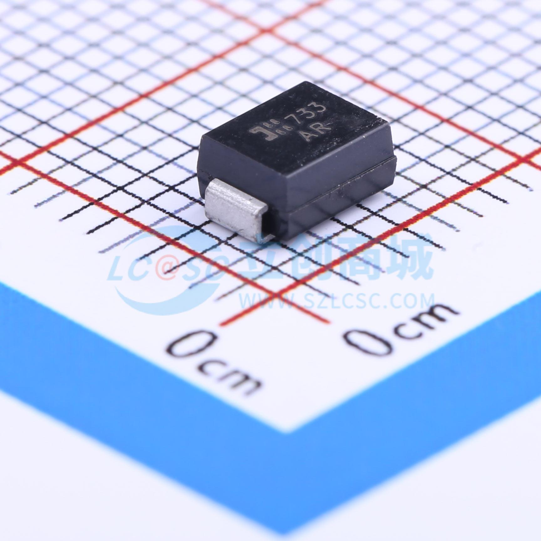 SMBJ8.0CA-13-F实物图