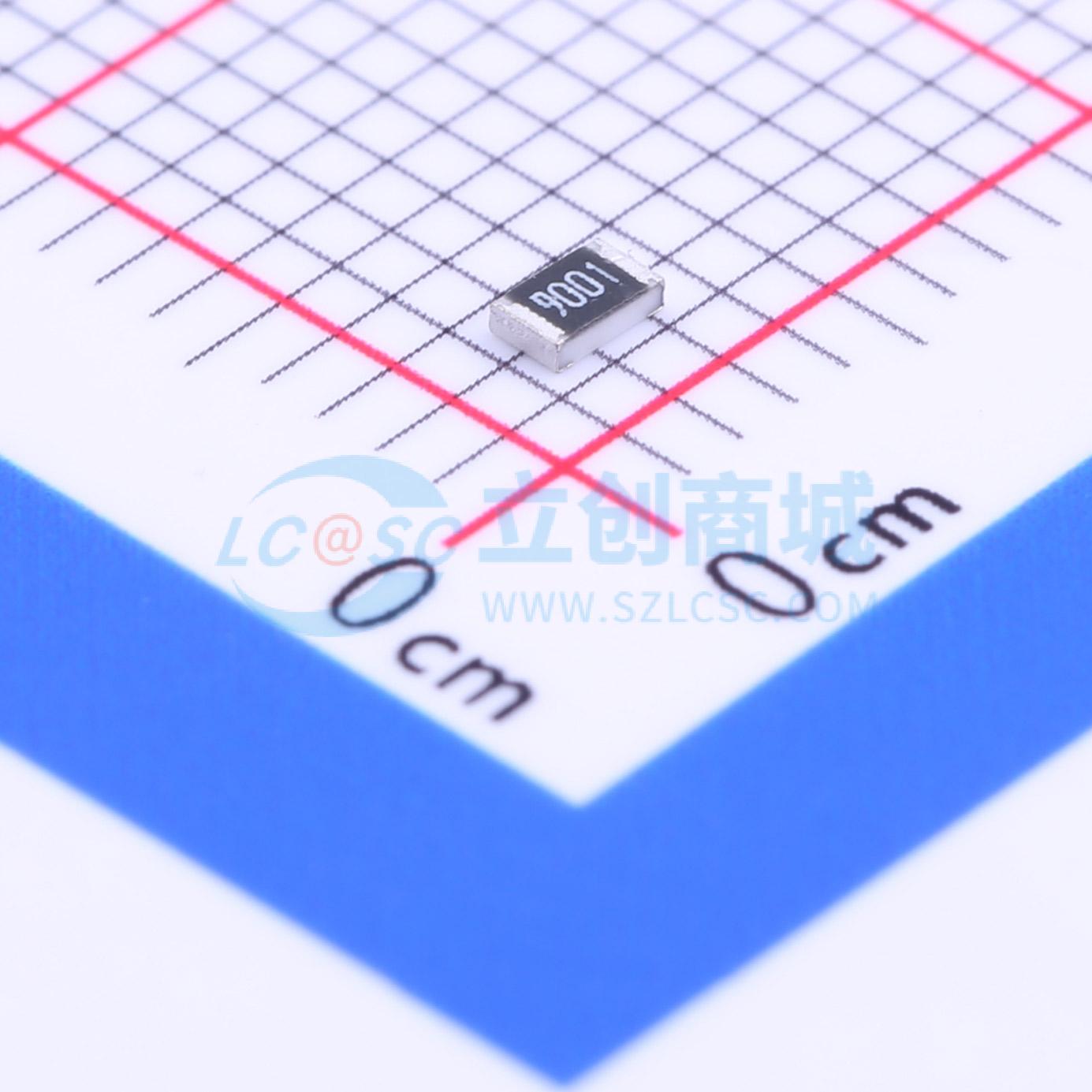 0805W8F9001T5E实物图