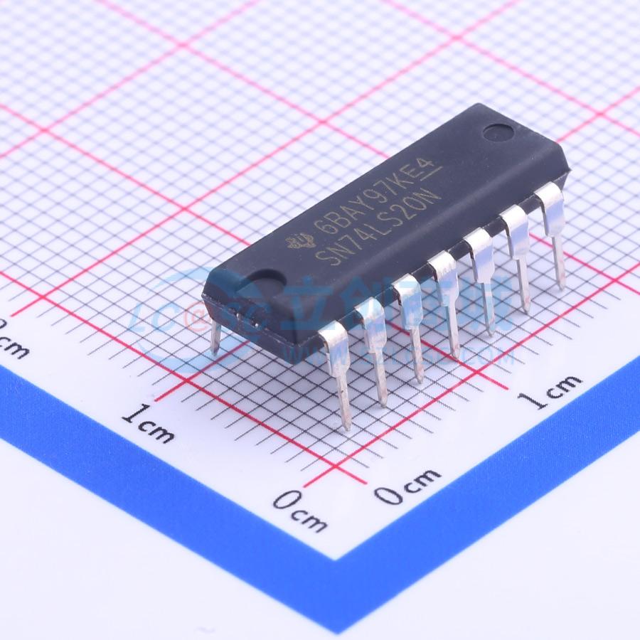 点击查看大图 SN74LS20N实物图