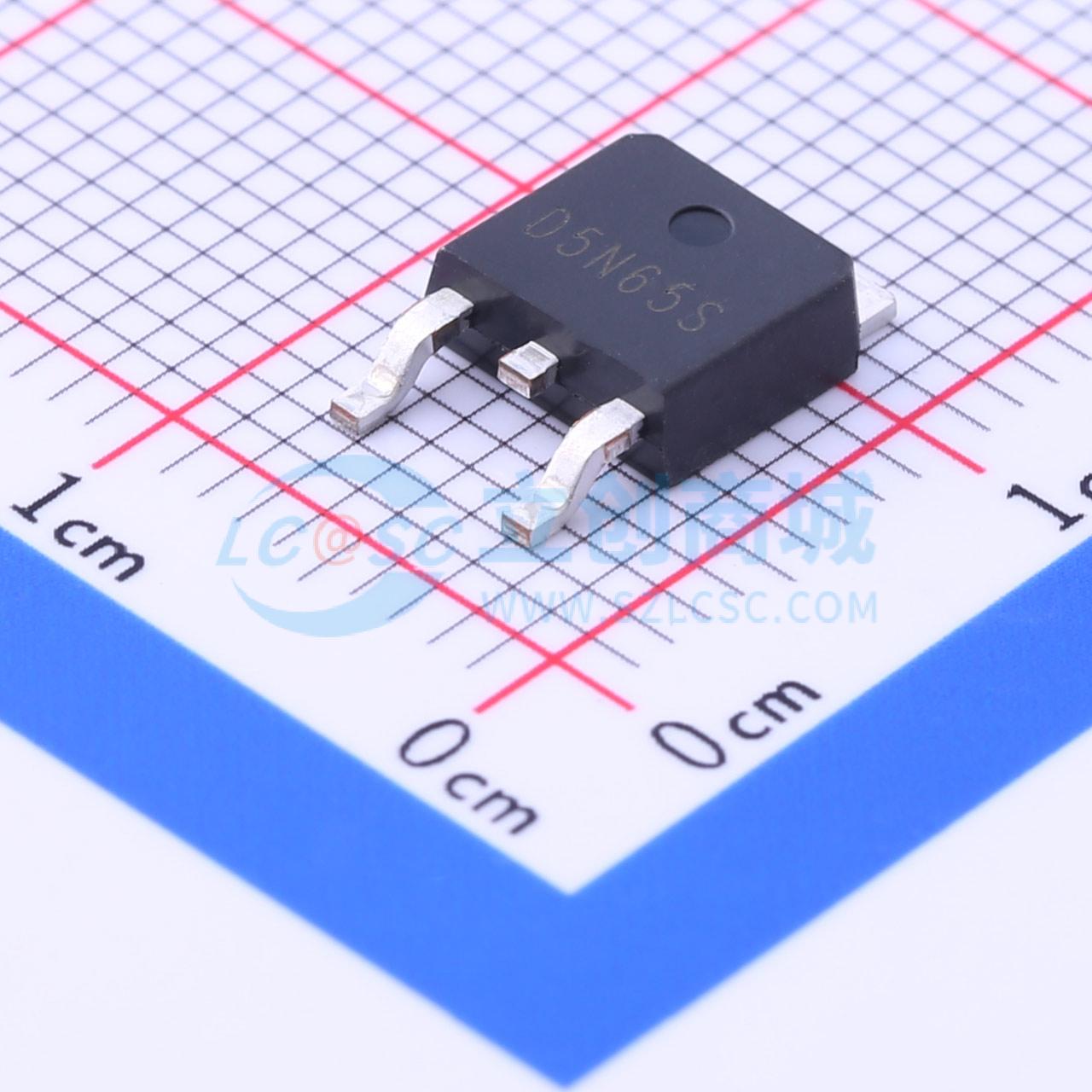 点击查看大图 AD5N65S实物图