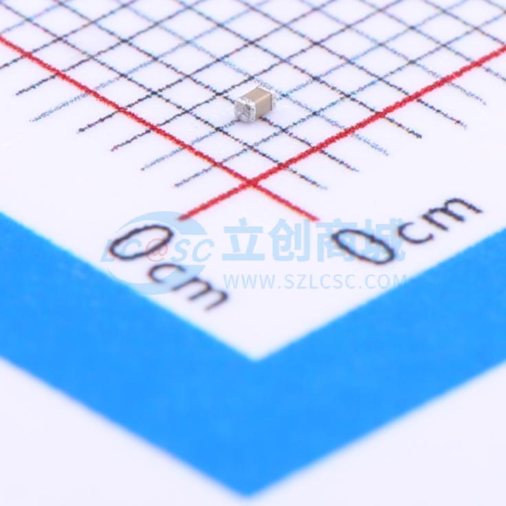 点击查看大图 0402YC822KAT2A实物图