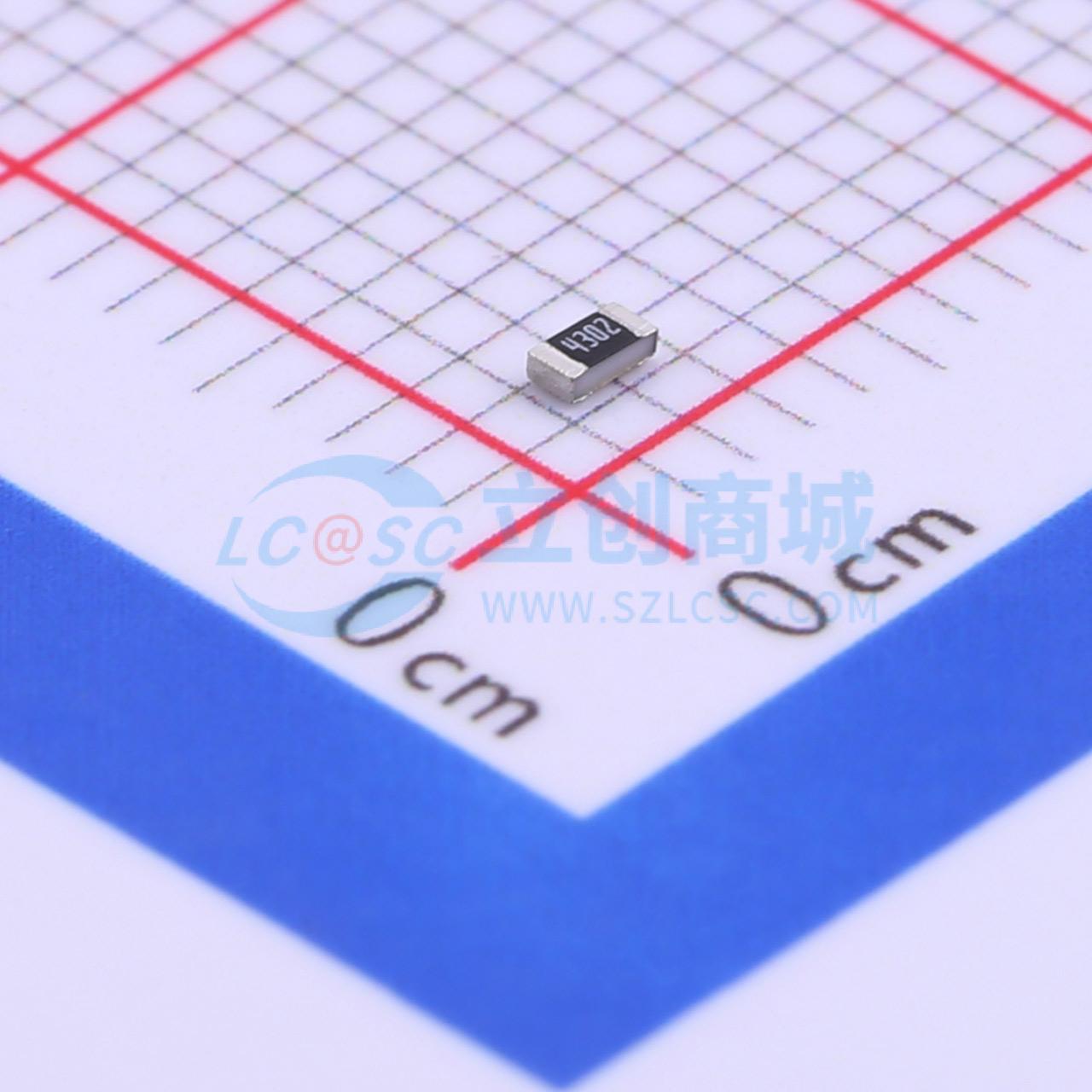 点击查看大图 HPCR0603F43K0K9实物图