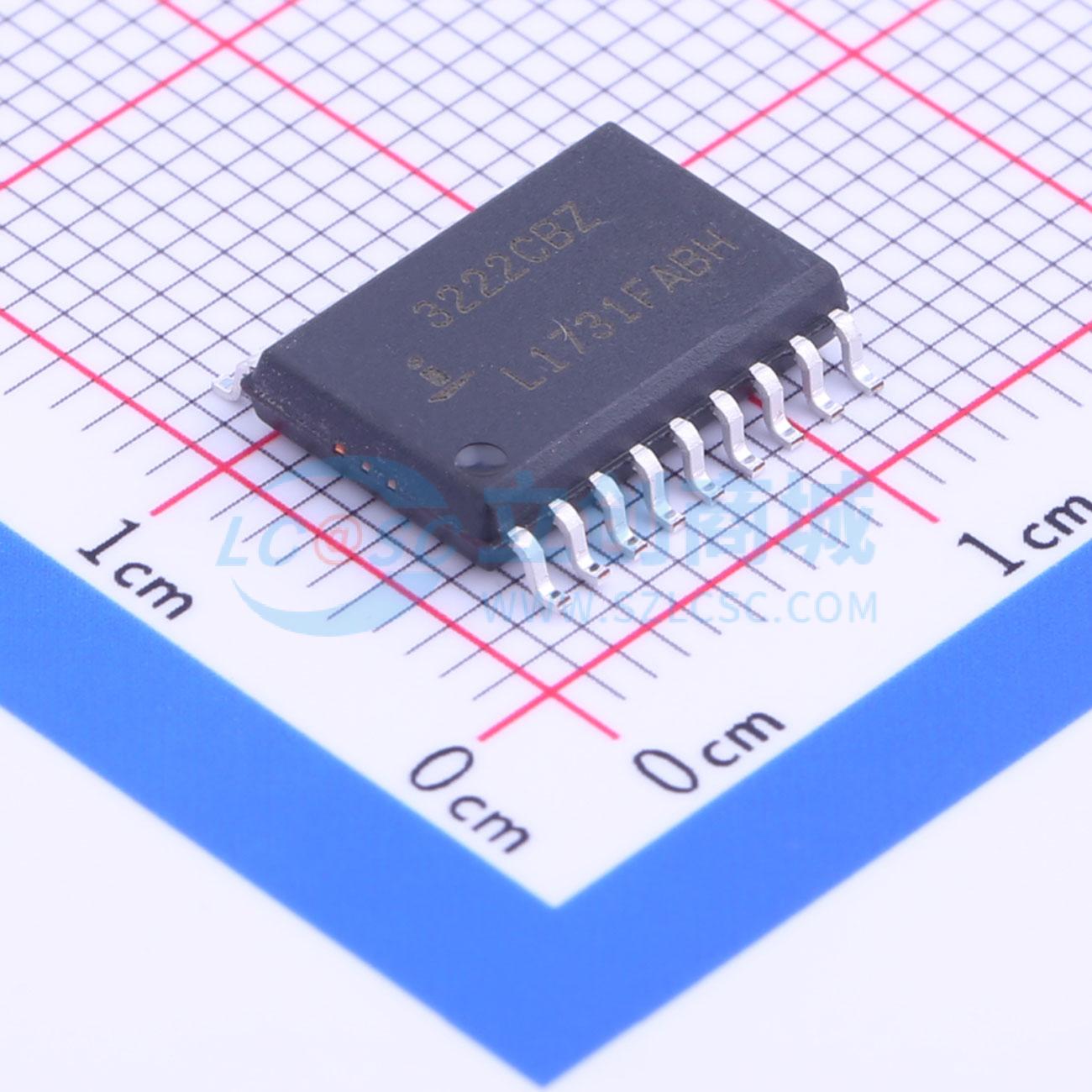 点击查看大图 ICL3222CBZ实物图