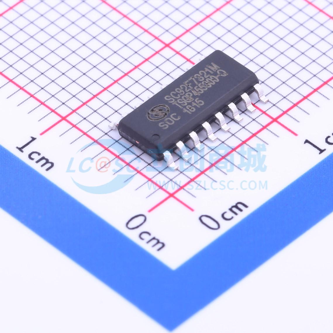 点击查看大图 SC92F7321M16U实物图
