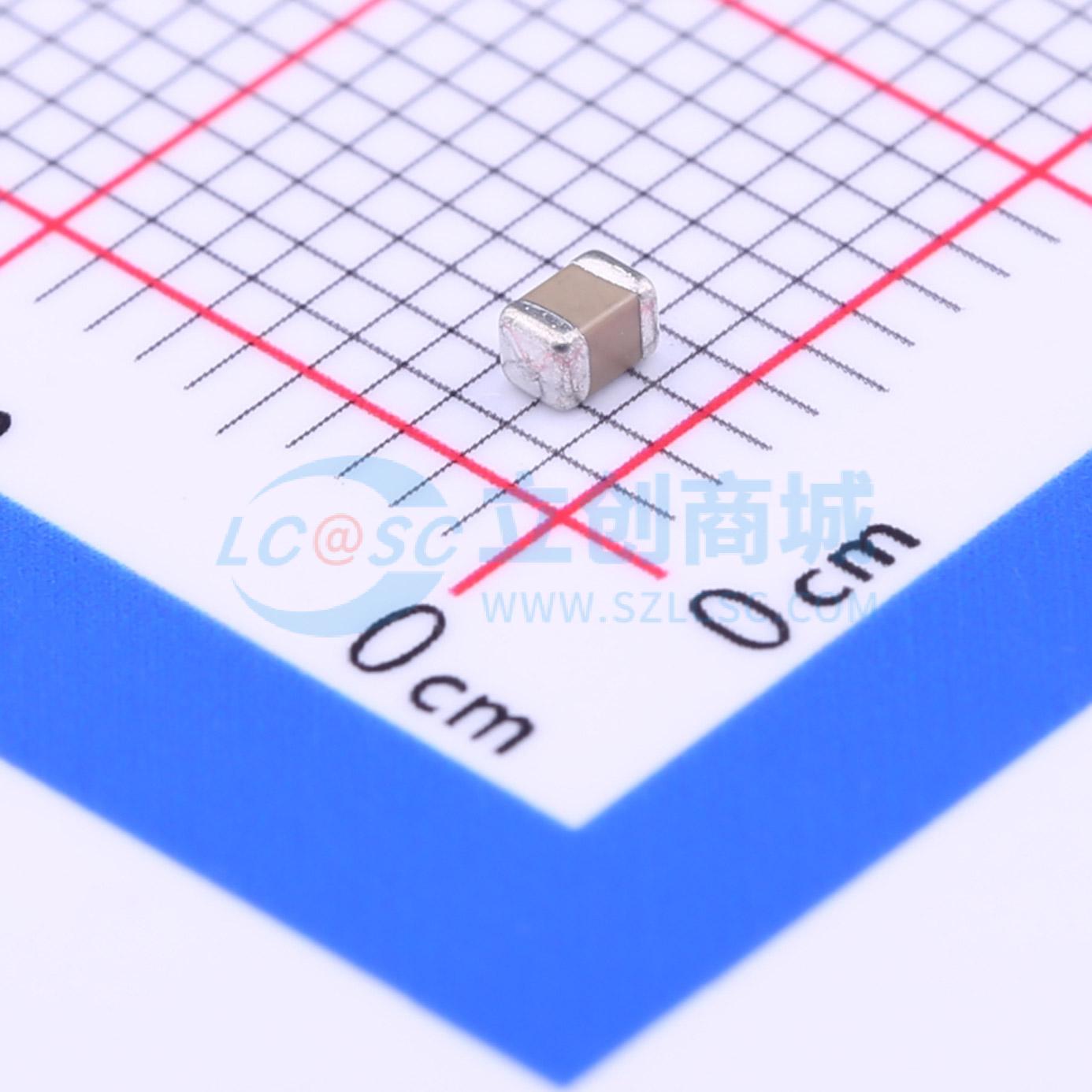 点击查看大图 CS0805KKX7R8BB105实物图