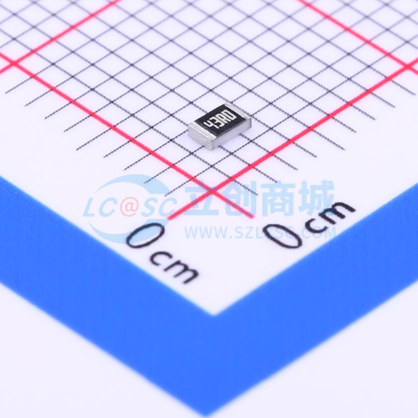 RC0805FR-0743RL实物图