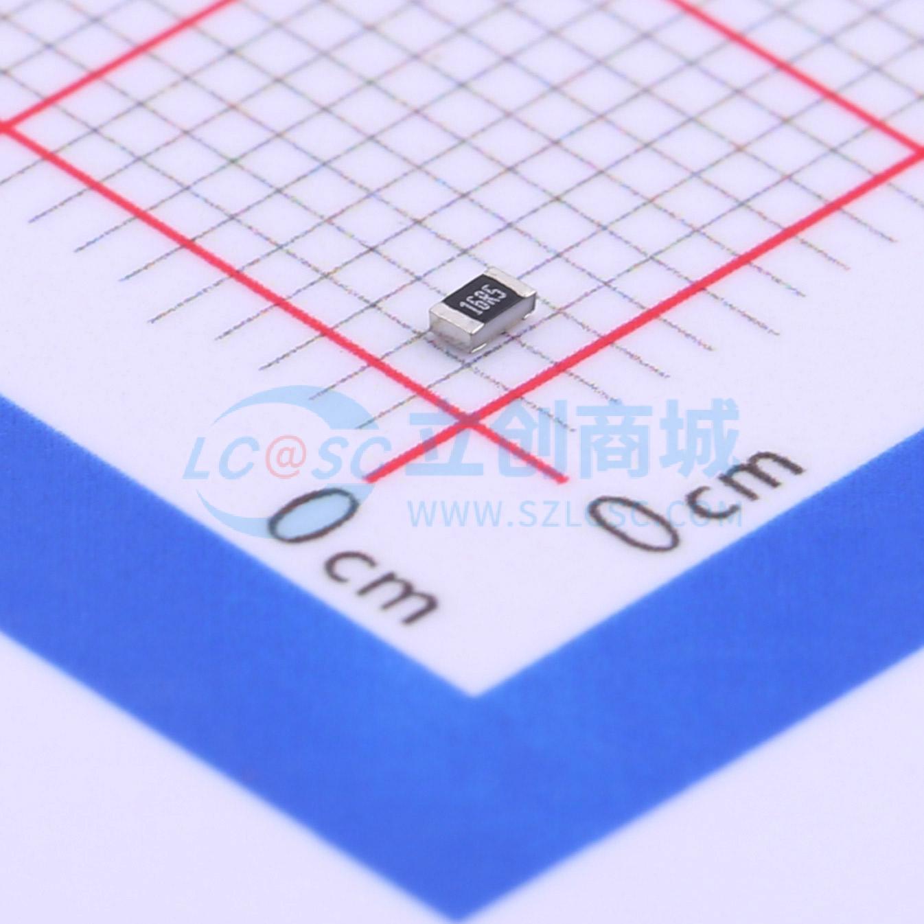 点击查看大图 HPCR0603F16R5K9实物图